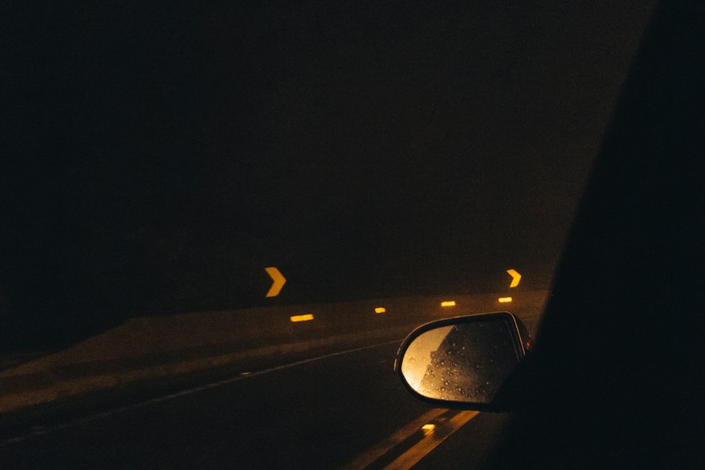 Rodovia no estado de São Paulo durante deslocamento noturno